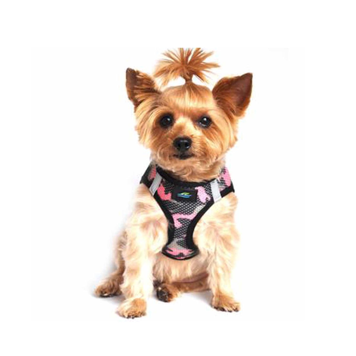 American River Choke Free Dog Harness - Pink Camouflage | Pawlicious & Company