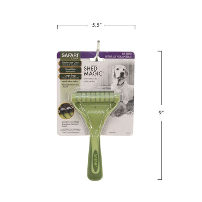 Safari® Shed Magic Short Hair De-Shedding Tool | Pawlicious & Company