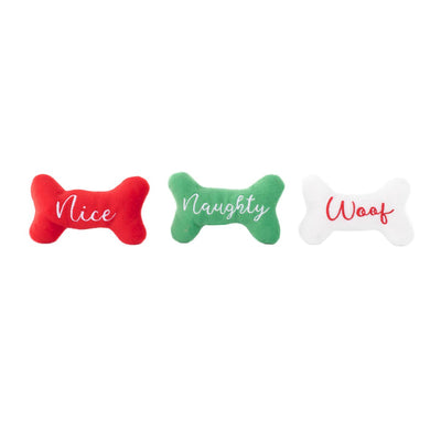 Naughty or Nice Stocking Burrow Dog Toy Puzzle | Pawlicious & Company