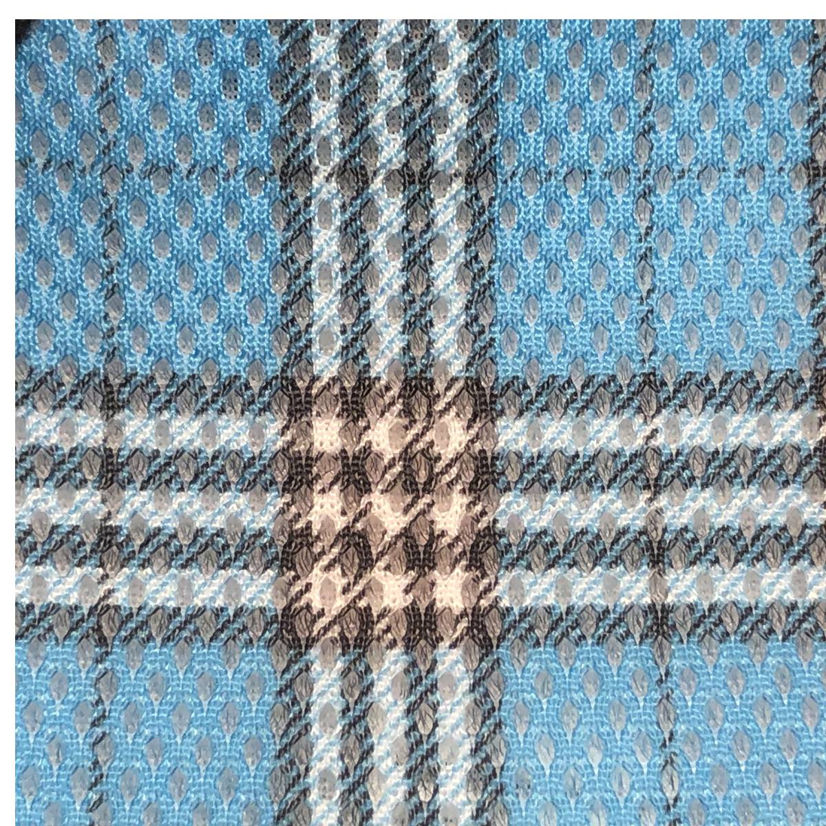 Plaid Breathe EZ Pullover Mesh Dog Harness in Blue | Pawlicious & Company