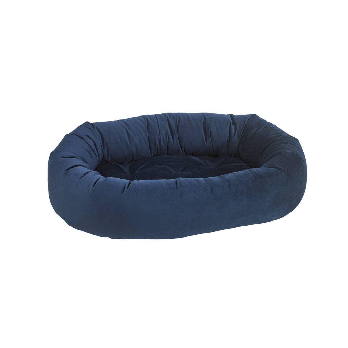 Donut Dog Pet Bed in Navy | Pawlicious & Company