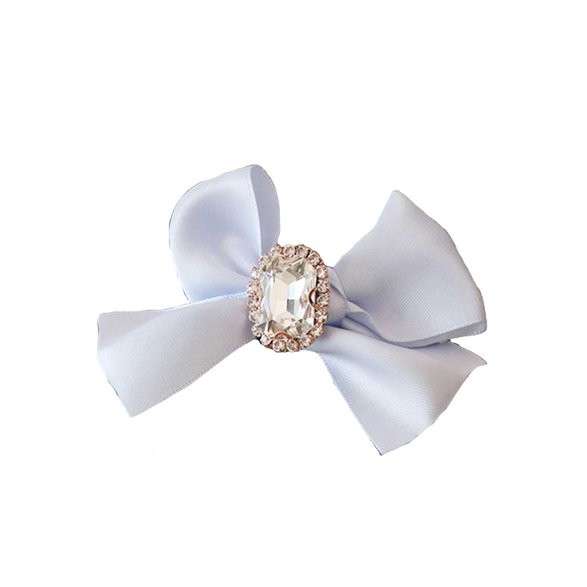 Olivia Dog Hair Bow in Blue | Pawlicious & Company