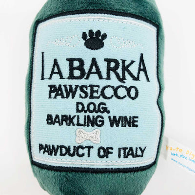 LaBarka Pawsecco Plush Dog Toy | Pawlicious & Company
