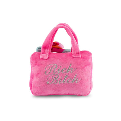 Rich Bitch Pink Barkin Handbag | Pawlicious & Company