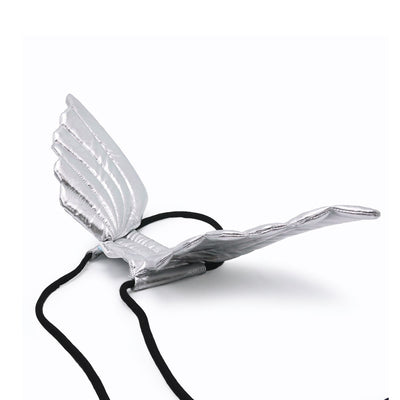 Silvery Angel Wings | Pawlicious & Company
