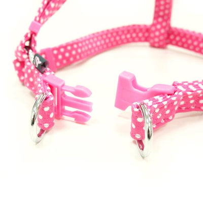 Pink Polka Dot Dog Harness | Pawlicious & Company