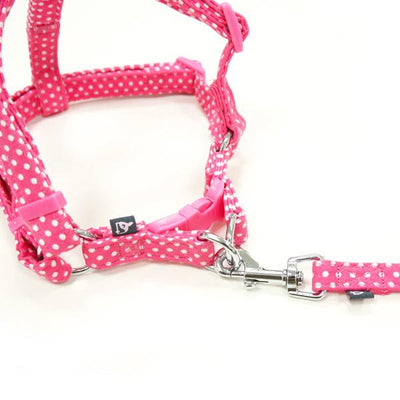 Pink Polka Dot Dog Harness | Pawlicious & Company