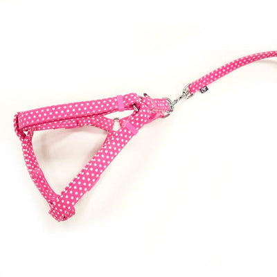 Pink Polka Dot Dog Harness | Pawlicious & Company