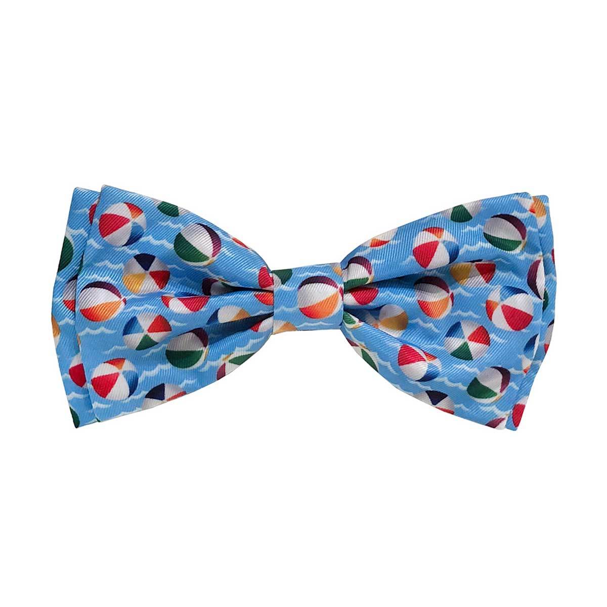 Pool Party Dog Collar Bow Tie | Pawlicious & Company