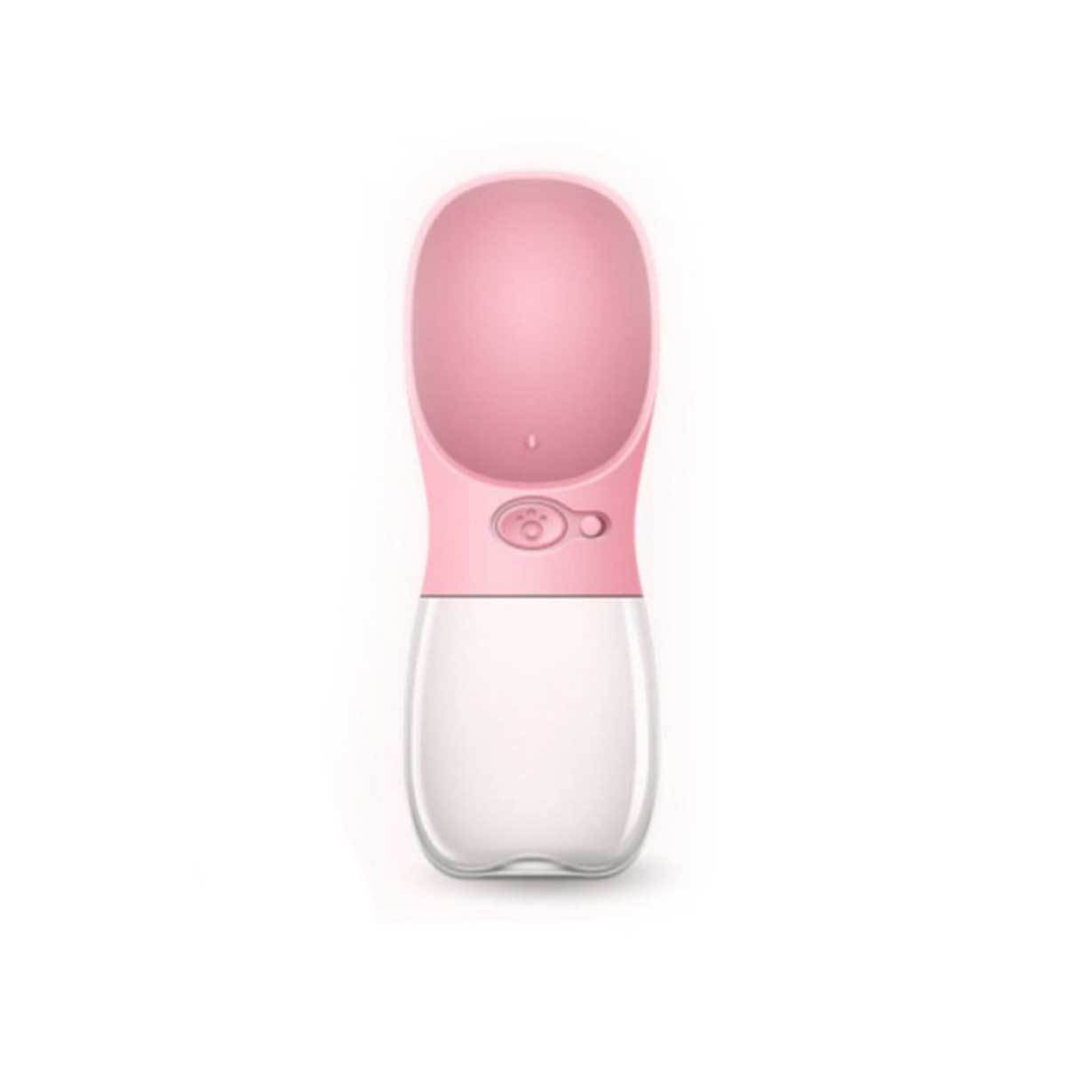 Portable Dog Water Bowl in Pink 12 oz | Pawlicious & Company