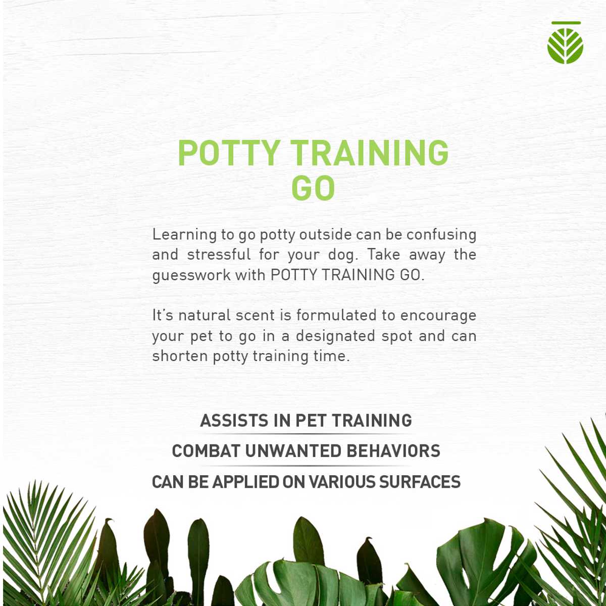 Amazonia Potty Training Go | Pawlicious & Company