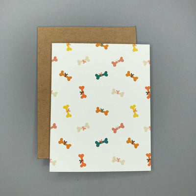 Blank Note Card Set - Pretty Bones | Pawlicious & Company