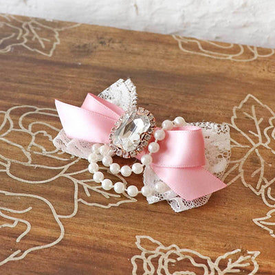 Princess for A Day Dog Hair Bow in Pink | Pawlicious & Company