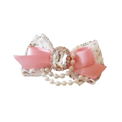 Princess for A Day Dog Hair Bow in Pink | Pawlicious & Company