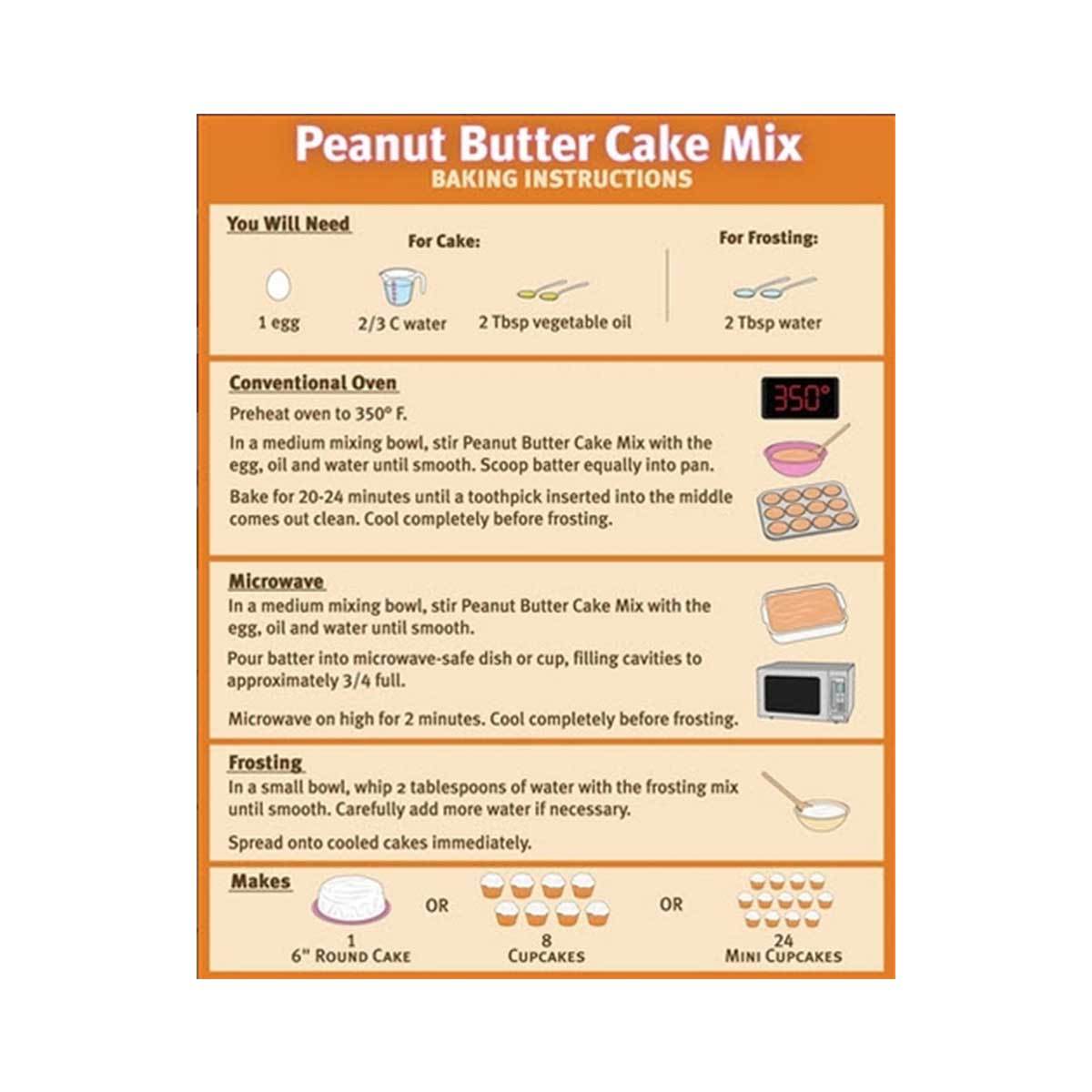 Puppy Cake & Frosting Mix - Peanut Butter (Wheat Free) | Pawlicious & Company