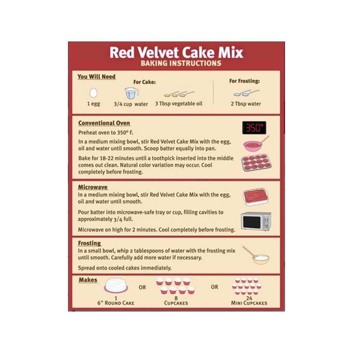 Puppy Cake & Frosting Mix - Red Velvet (Wheat Free) | Pawlicious & Company