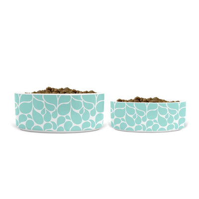 Rain Drops Ceramic Pet Bowls | Pawlicious & Company