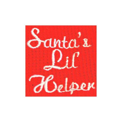 Red Santa's Lil Helper Dog Pajama | Pawlicious & Company