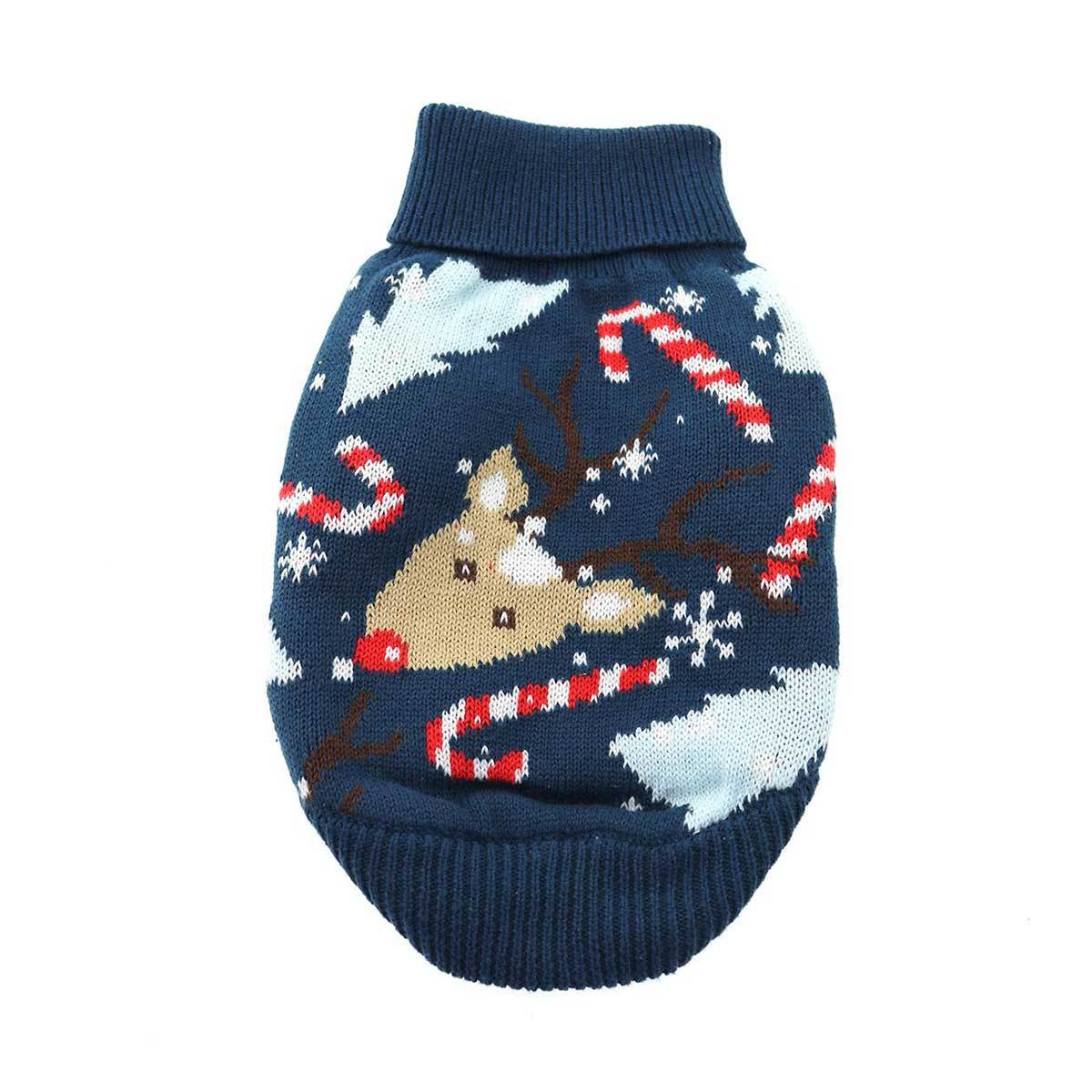Reindeer Holiday Dog Sweater | Pawlicious & Company