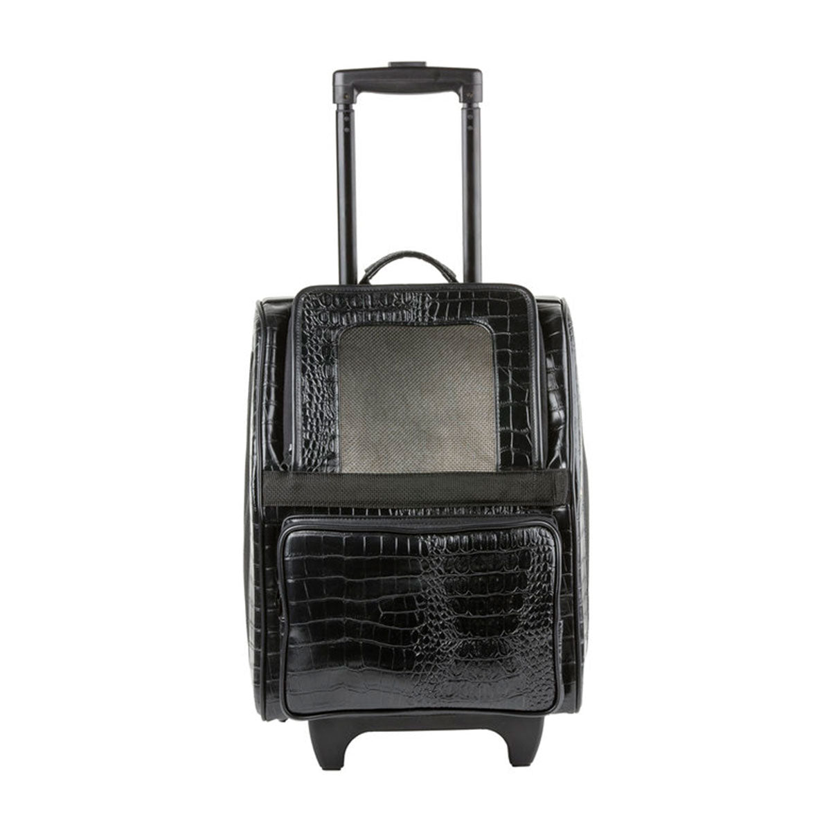 Rio Carrier Bag on Wheels - Black Croco | Pawlicious & Company