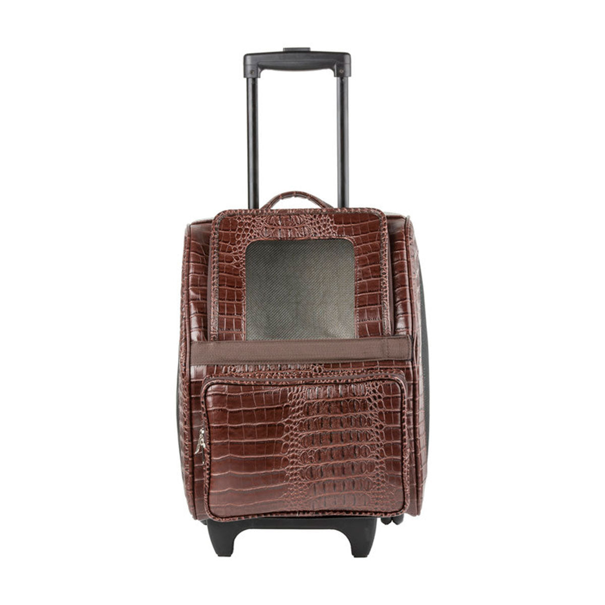 Rio Carrier Bag on Wheels - Brown Croco | Pawlicious & Company