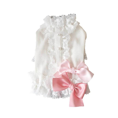 Romantic Girly Dog Blouse | Pawlicious & Company