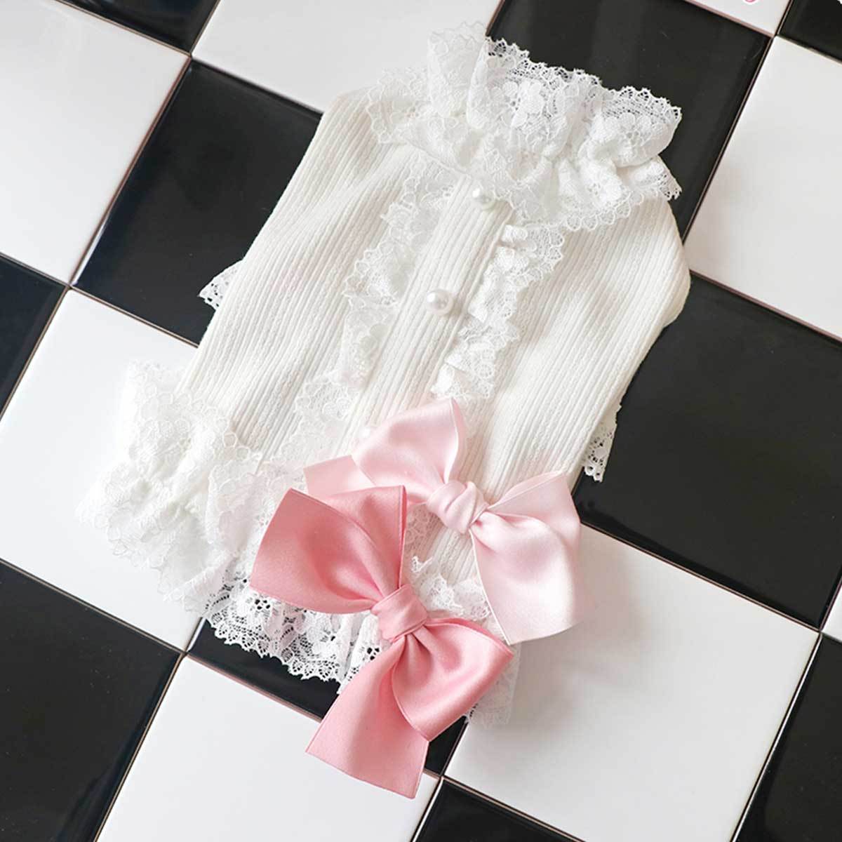 Romantic Girly Dog Blouse | Pawlicious & Company