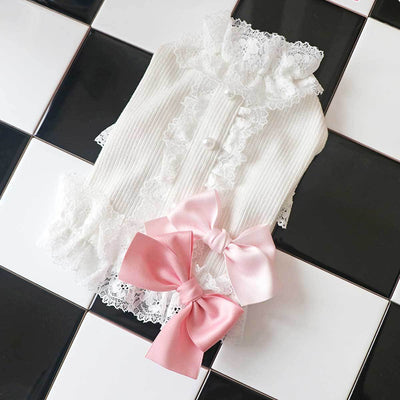 Romantic Girly Dog Blouse | Pawlicious & Company