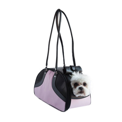 Roxy Pet Carrier - Pink & Black | Pawlicious & Company