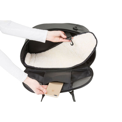 Roxy Pet Carrier - Black Quilted Luxe | Pawlicious & Company