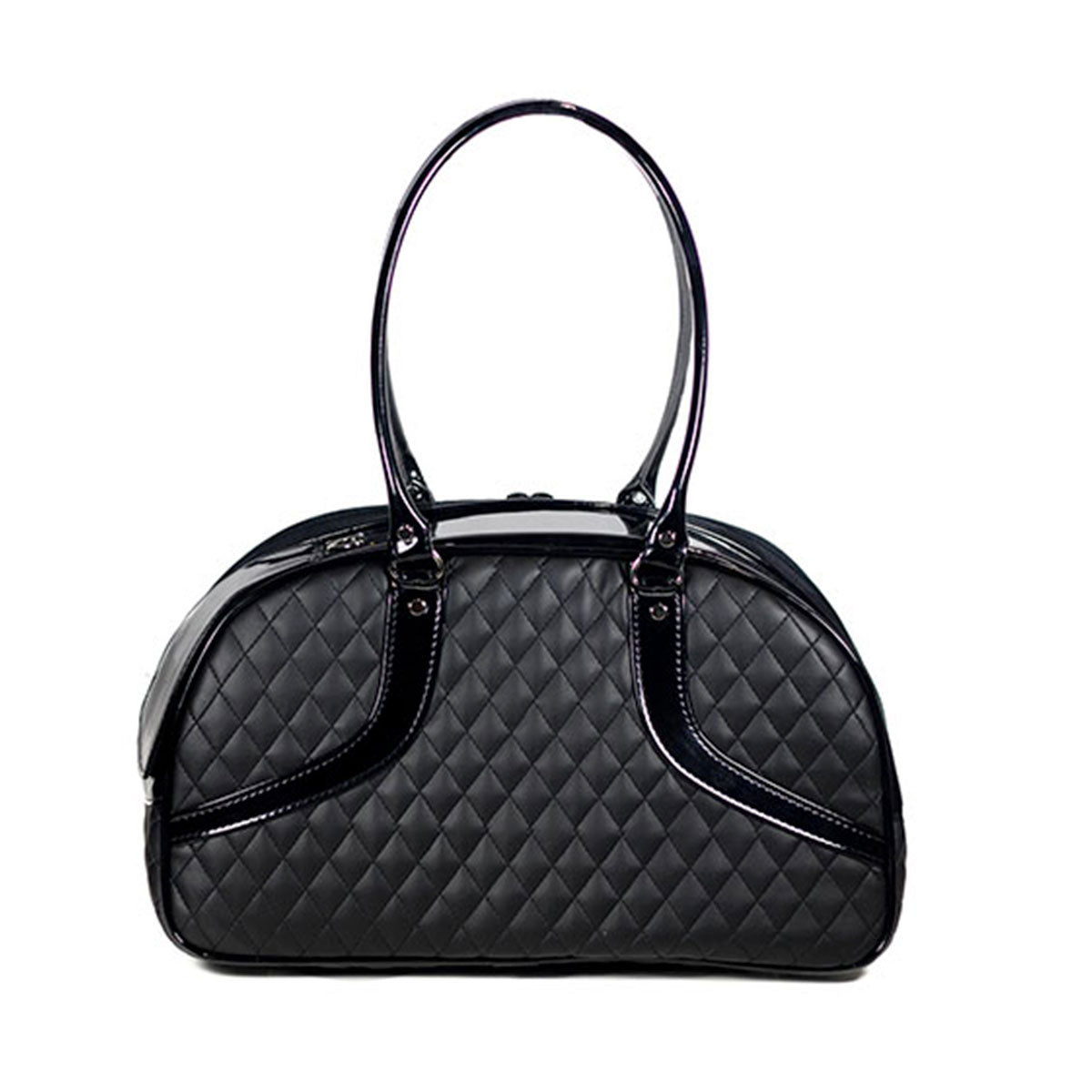 Roxy Pet Carrier - Black Quilted Luxe | Pawlicious & Company