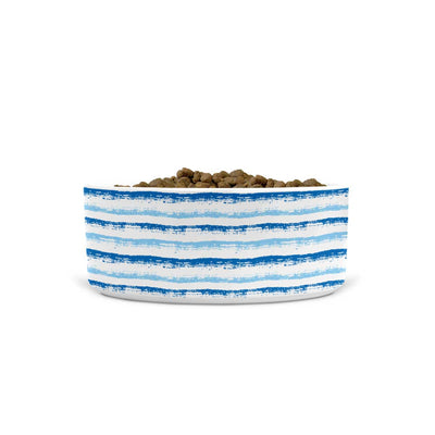 Salty Waves Ceramic Pet Bowls | Pawlicious & Company