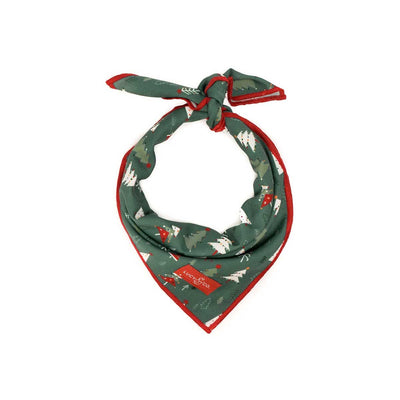Santa Land Tie-On Pet Bandana