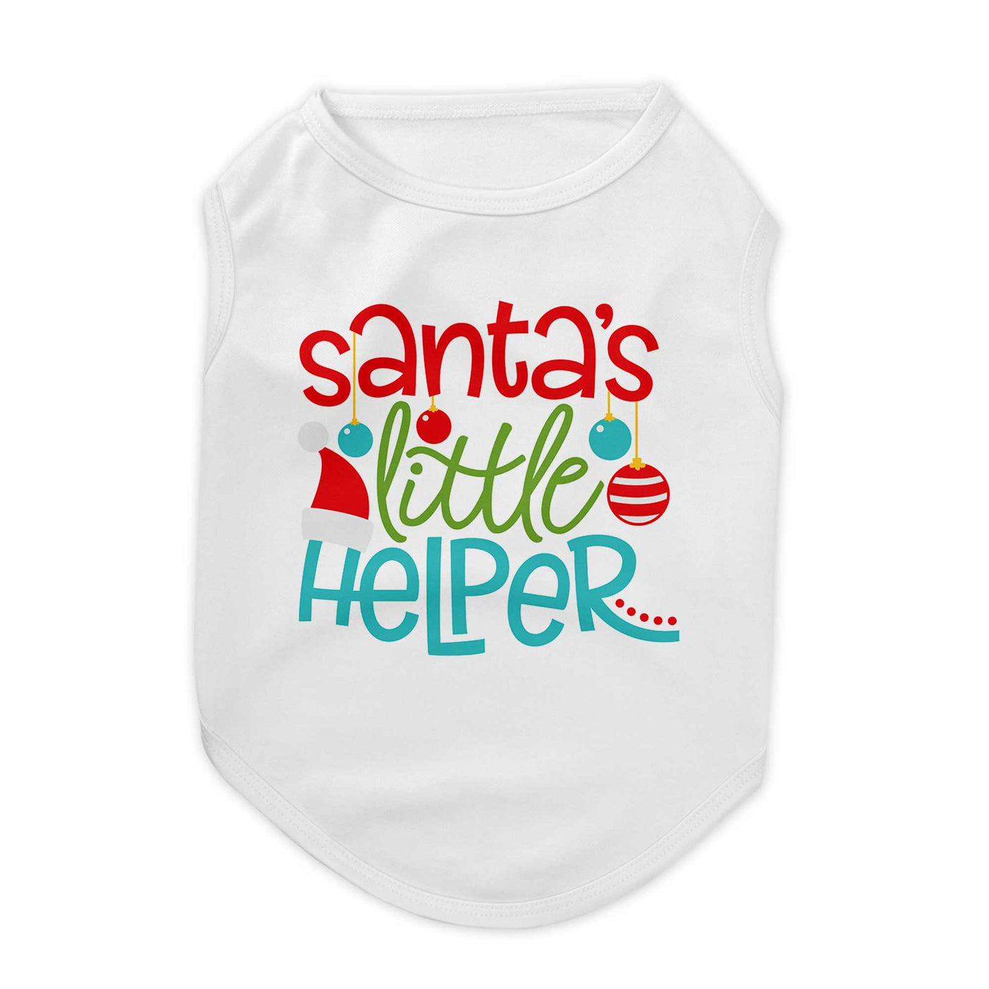 Santas Little Helper Pet Tee Shirt | Pawlicious & Company