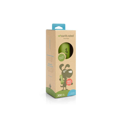 Earth Rated Waste Bags in Dispenser 300 Bag Box, Unscented | Pawlicious & Company