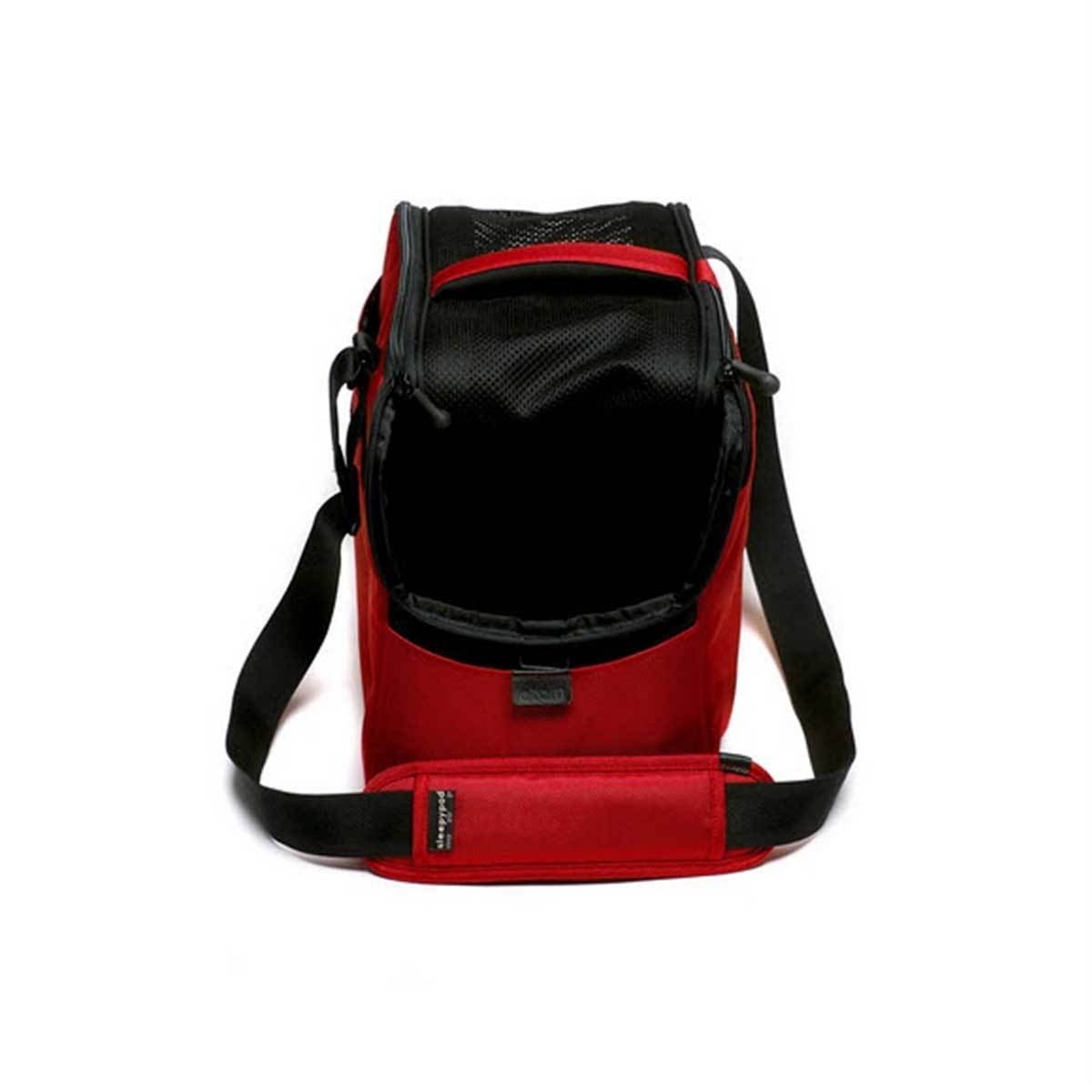 Sleepypod Atom Pet Carrier in Strawberry Red | Pawlicious & Company