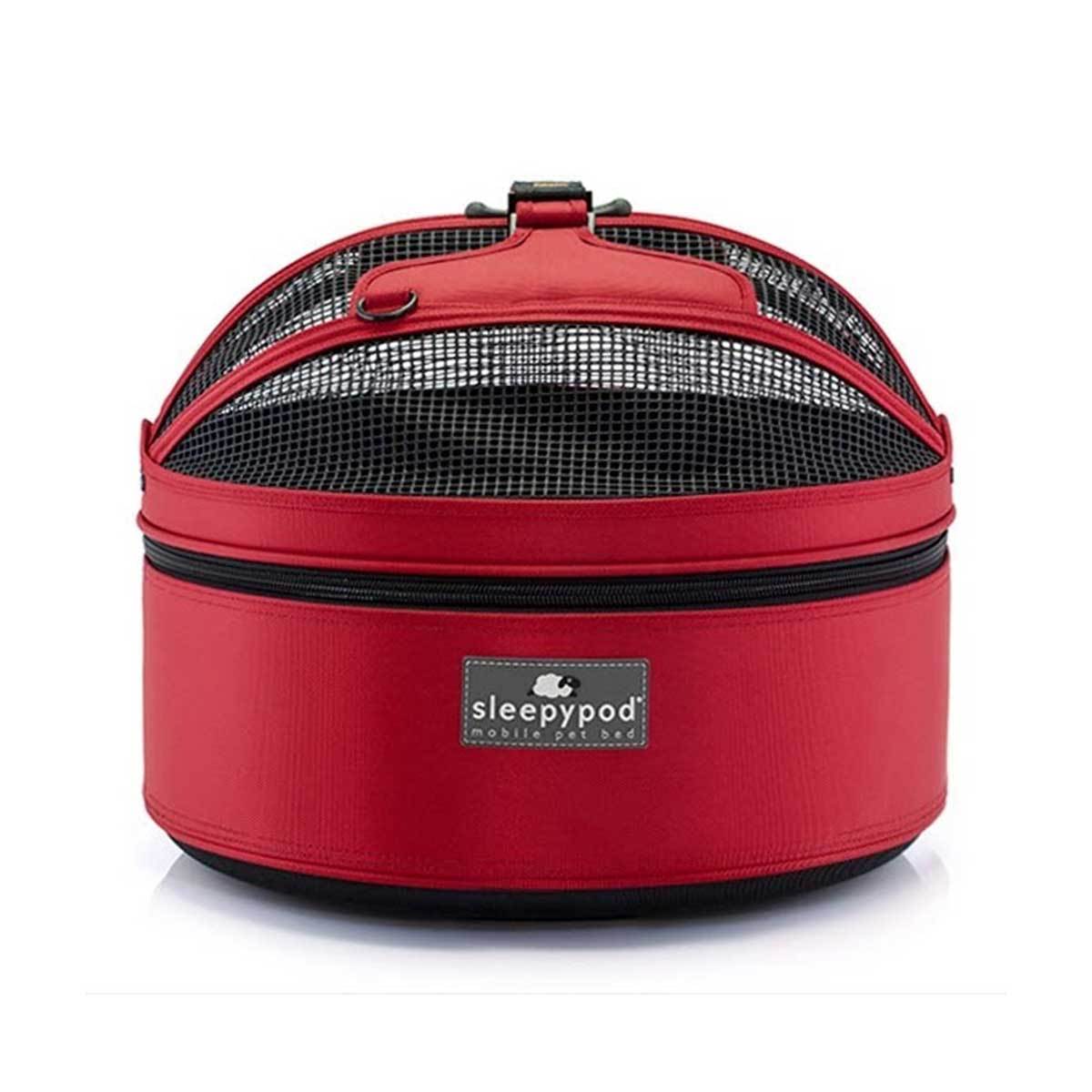 Sleepypod Dog Carrier in Strawberry Red | Pawlicious & Company