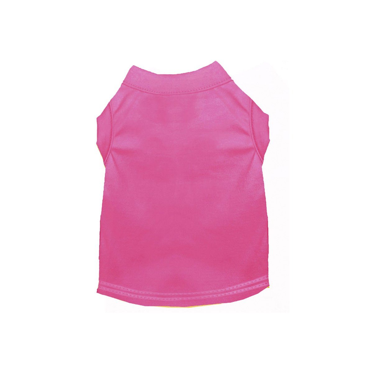 Cotton Poly Blend Tee Shirt in Bright Pink | Pawlicious & Company