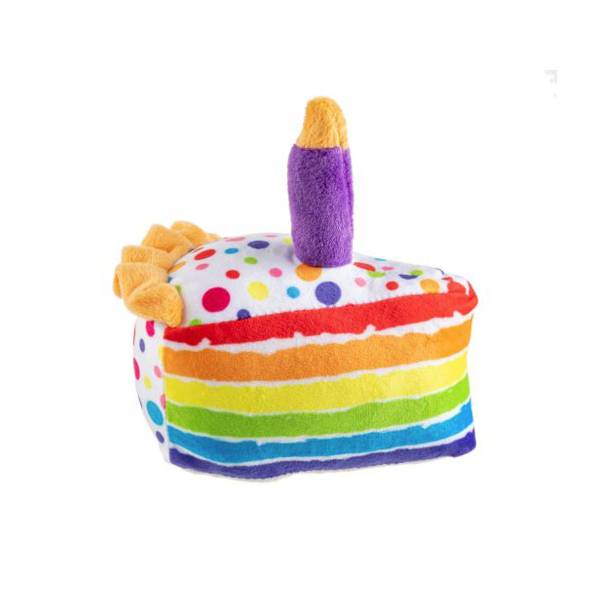 Slice of Birthday Cake Dog Toy | Pawlicious & Company