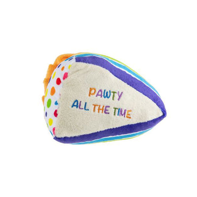 Slice of Birthday Cake Dog Toy | Pawlicious & Company