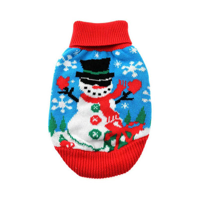 Snowman Holiday Dog Sweater | Pawlicious & Company