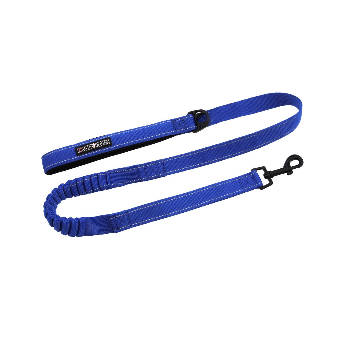 Soft Pull Traffic Dog Leash in Cobalt Blue | Pawlicious & Company