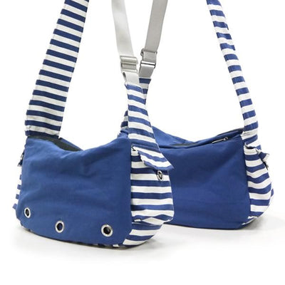 Soft Sling Dog Carrier in Blue | Pawlicious & Company