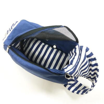 Soft Sling Dog Carrier in Blue | Pawlicious & Company