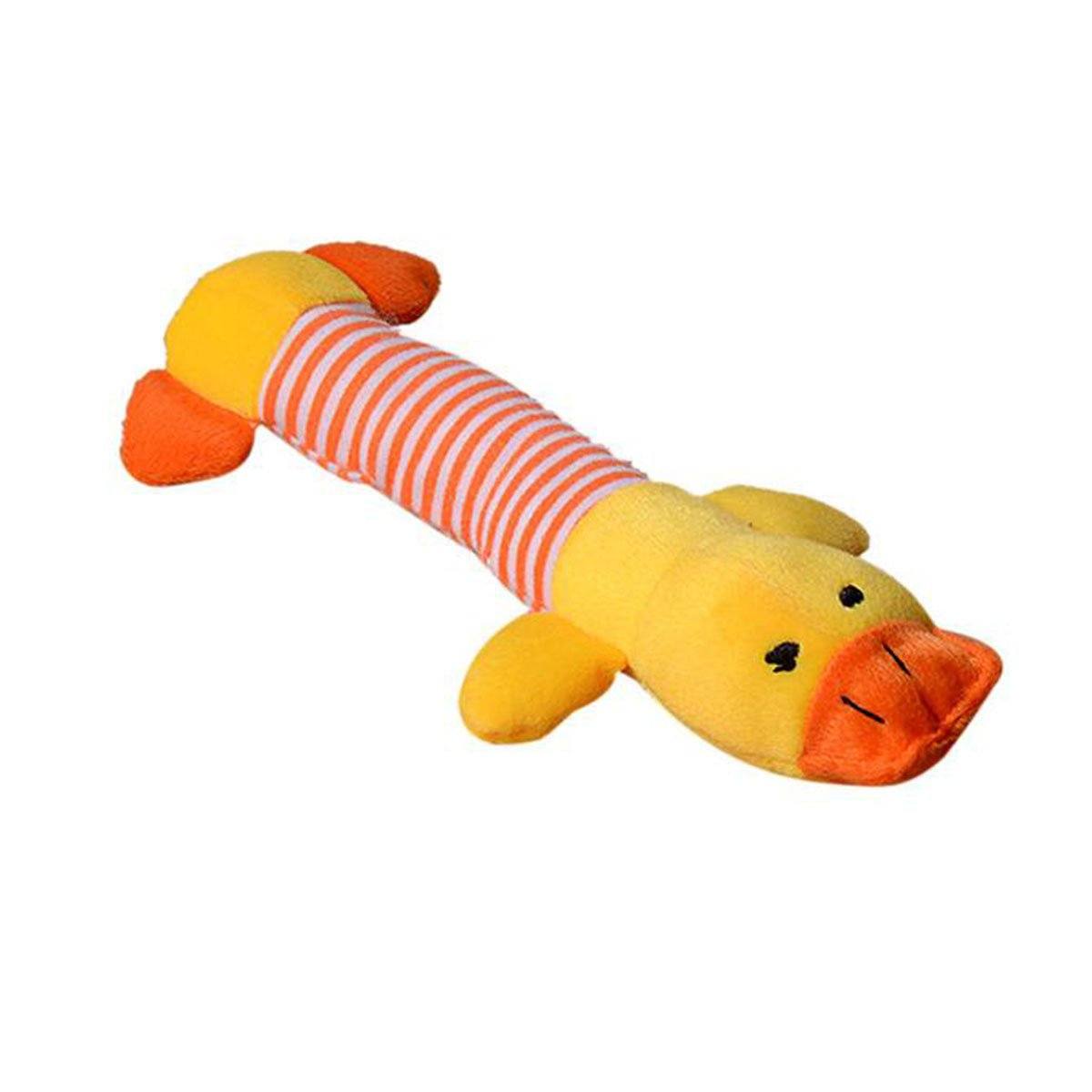 Squeaky Plush Dog Toy - Pig Elephant or Duck | Pawlicious & Company