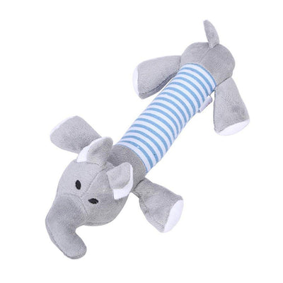Squeaky Plush Dog Toy - Pig Elephant or Duck | Pawlicious & Company