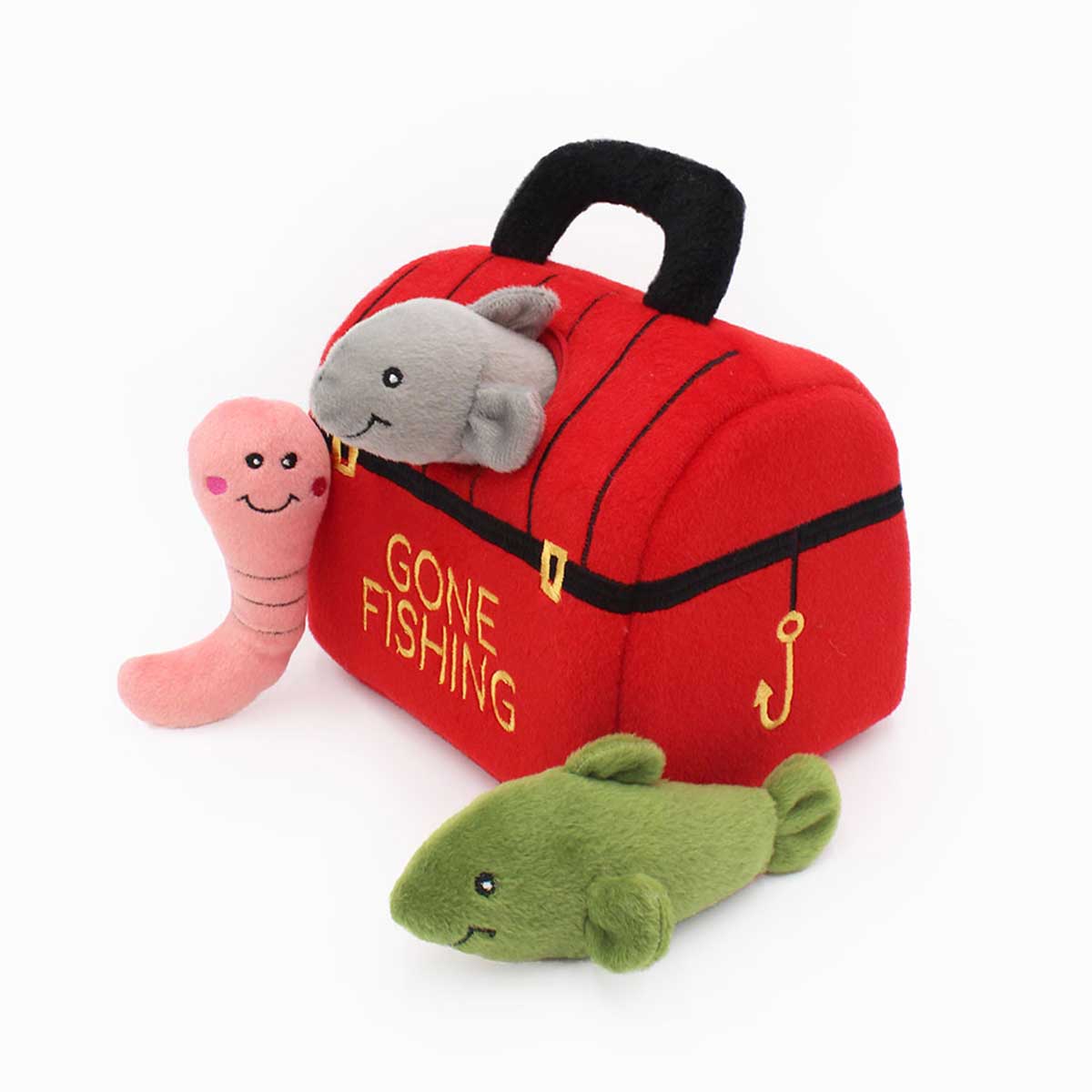 Gone Fishing Tackle Box Burrow Plush Toy