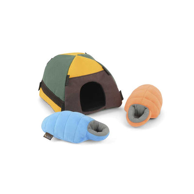 Trailblazing Tent Plush Dog Toy | Pawlicious & Company