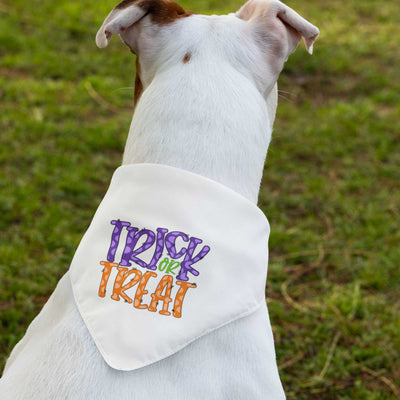 Trick or Treat Pet Bandana with Purple | Pawlicious & Company