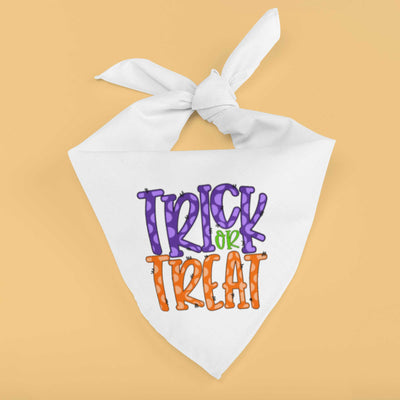 Trick or Treat Pet Bandana with Purple | Pawlicious & Company